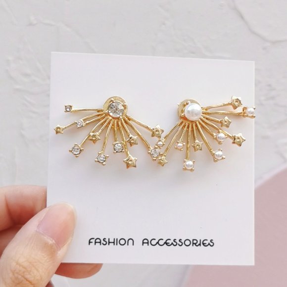 💙Sparking Star Earrings - Picture 5 of 6